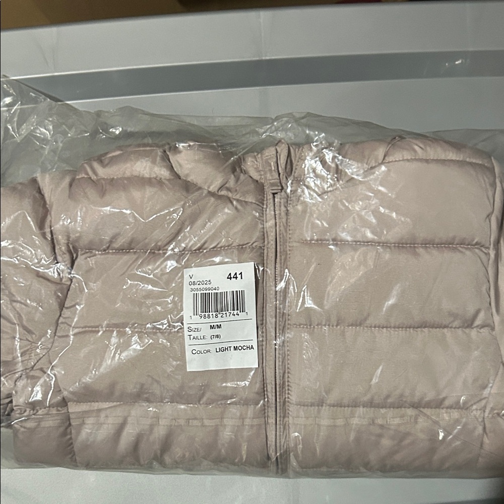 The Children's Place Light Mocha Puffer Jacket